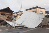 日本地震仍有222人下落不明，当地余震不断