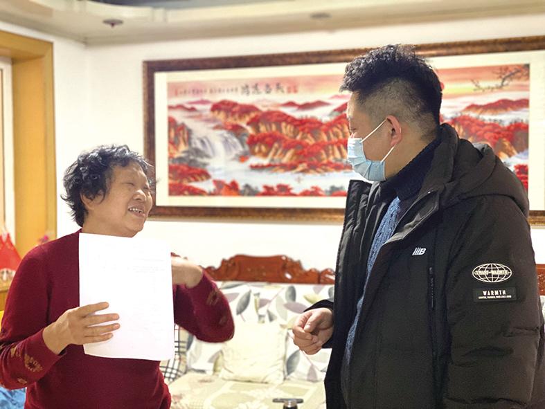 芝罘区楚凤社区网格员盛强：“把群众的事当成自己的事！”
