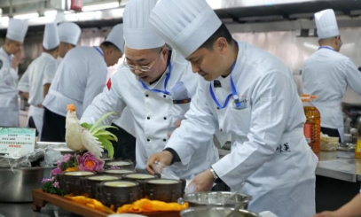国家电投莱阳公司助力“莱阳味道”杯全国生态食材烹饪大赛开办