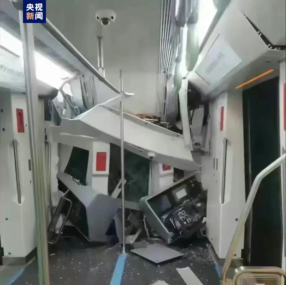 西安地铁在建10号线试验线路事故，致1死2伤