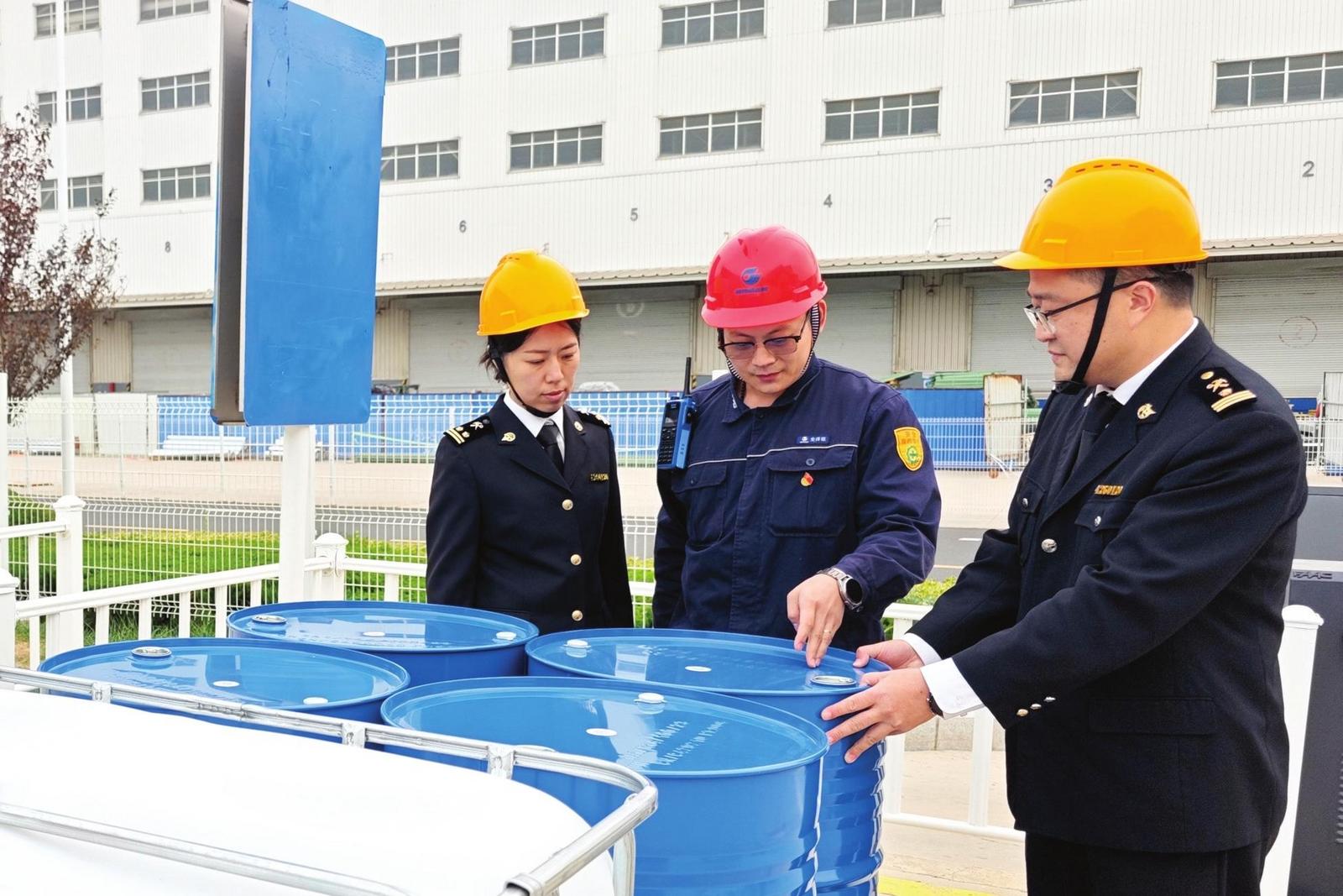 烟台海关“批次检验”改革使作业时效提升90% 生产申报放行一天完成