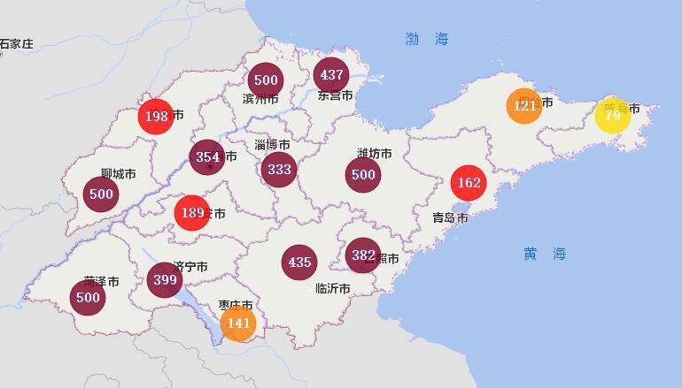 山东：沙尘天气来袭 多地出现重度污染 12日下午趋于结束