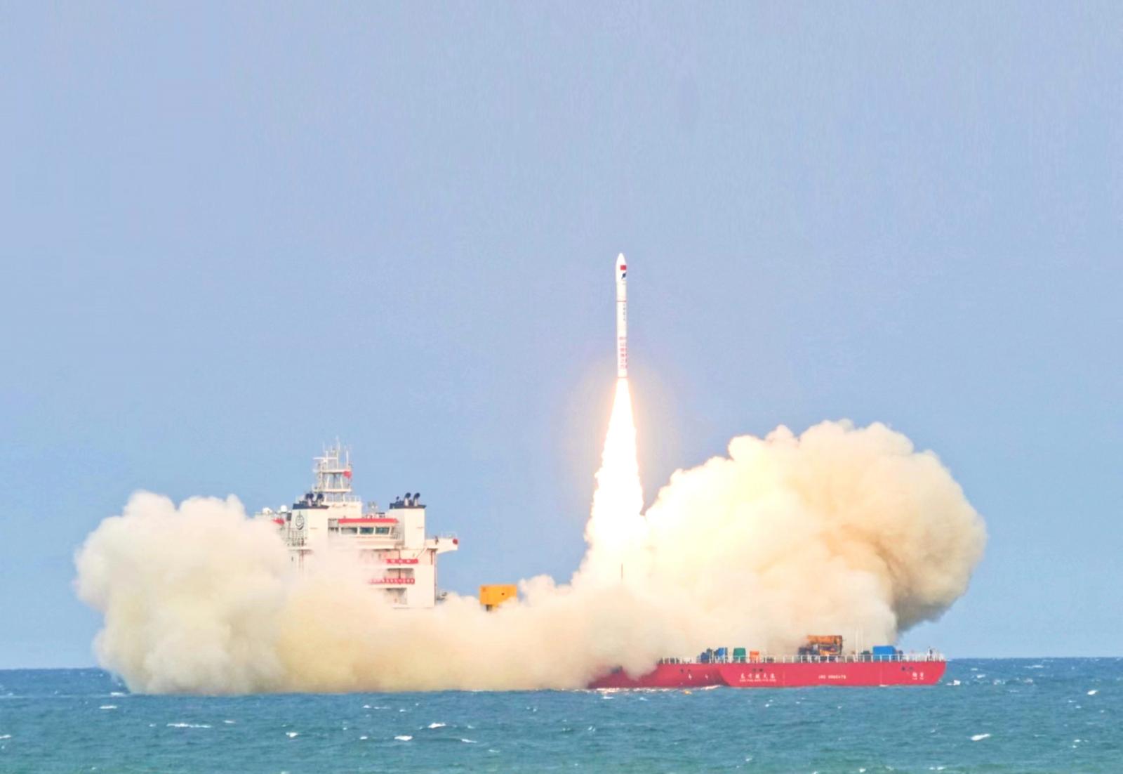 海阳火箭发射十一连捷