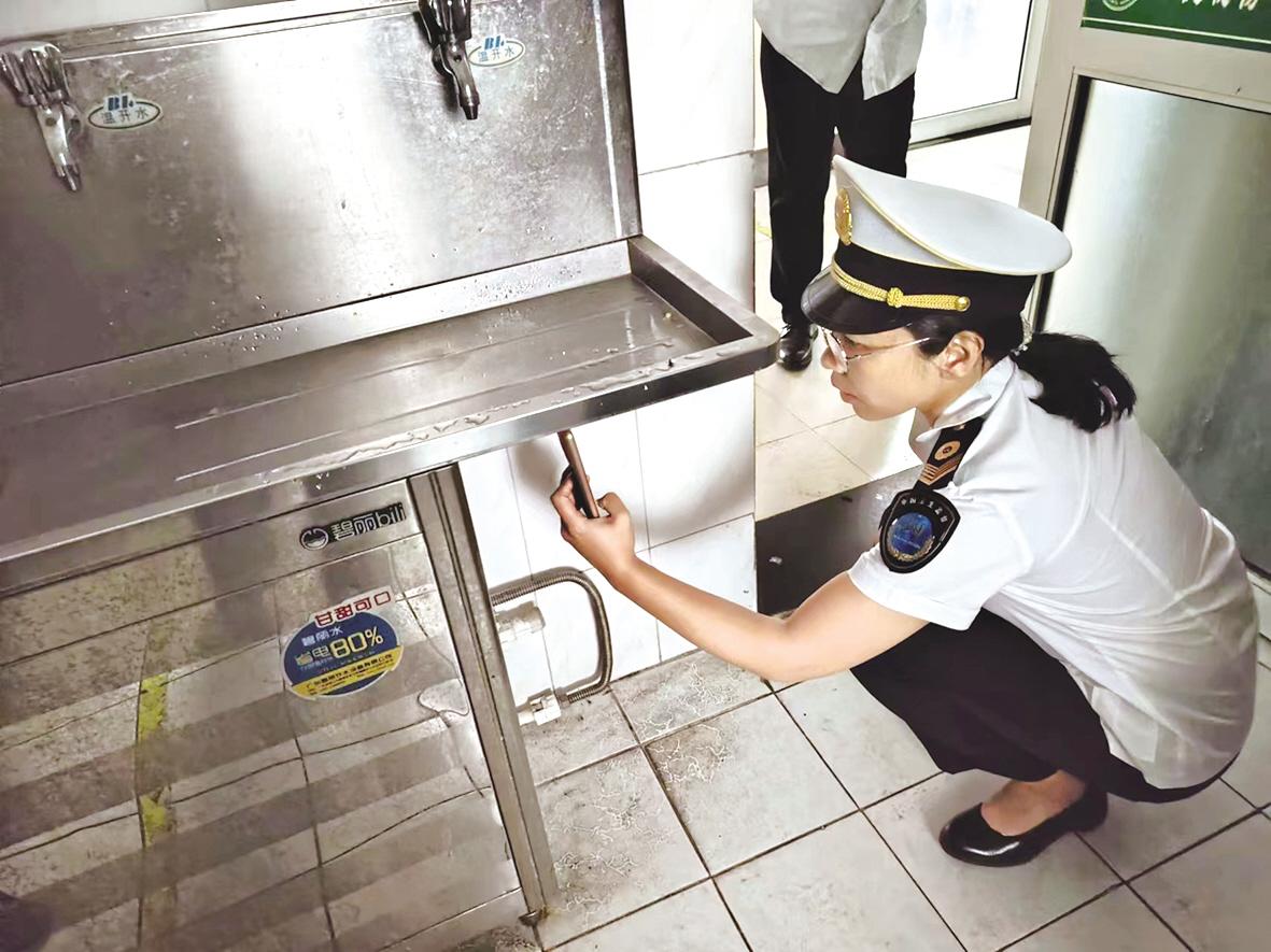 烟台市中高考考点开始卫生督查