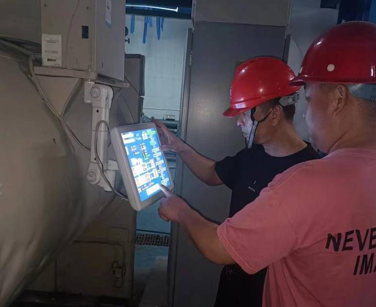 烟台文化中心广场制冷设施完成调试检修