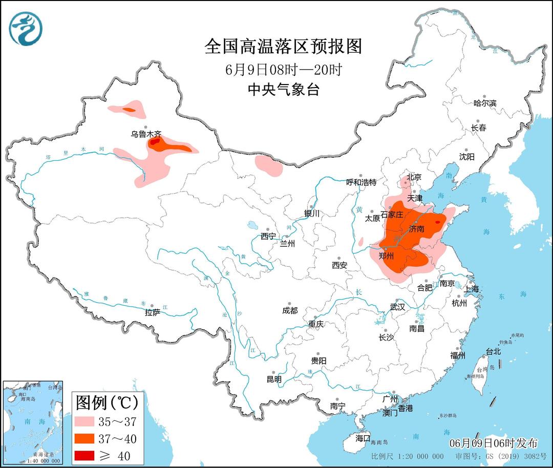 山东热到发红！今日这些地方气温可达40℃以上