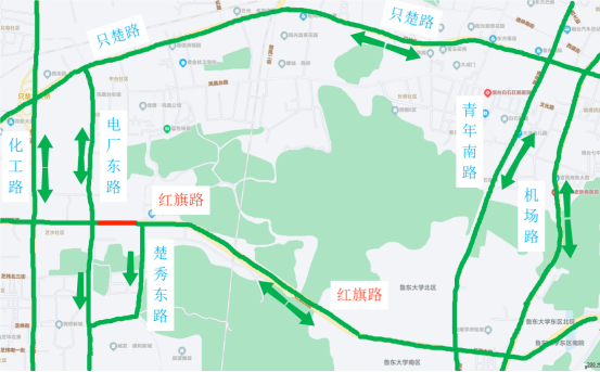 6月18日起，烟台红旗路（化工路—楚秀东路段）两侧围挡封闭