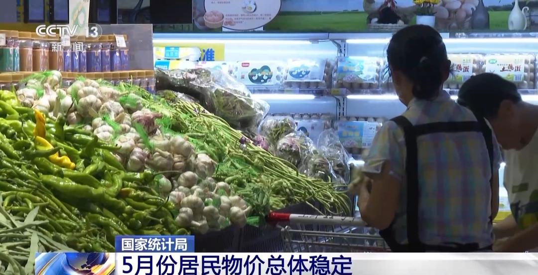 物价总体稳定，我国5月份国民经济运行如何？