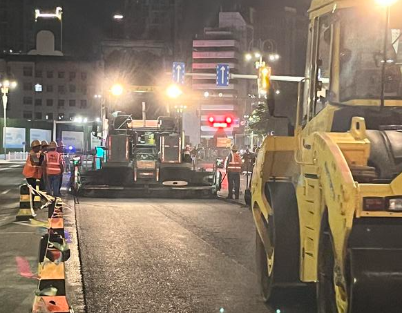 大海阳路—大悦城东侧进出口路段开放，海港路拓宽工程启动