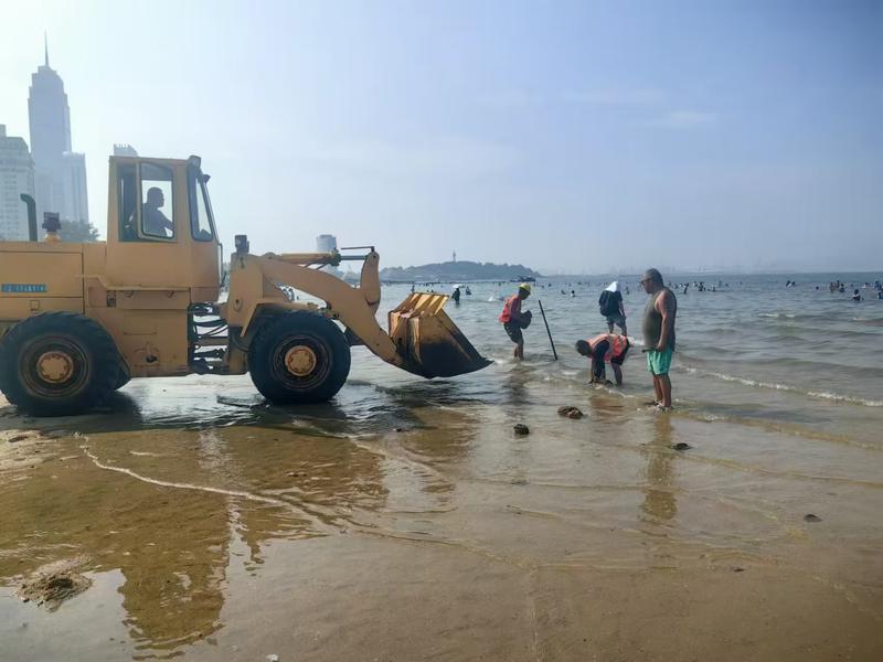 烟台各大海水浴场“上新”，海滨夏日更便民