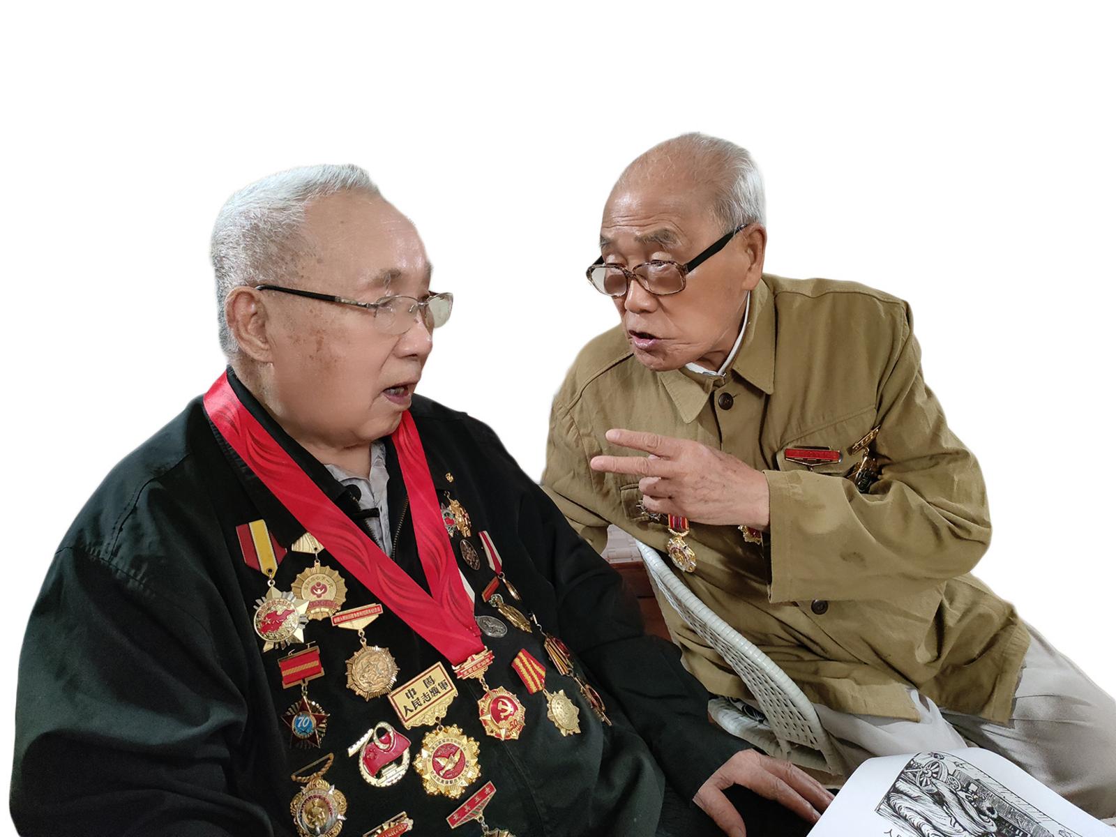北京九旬抗美援朝老兵来烟寻战友