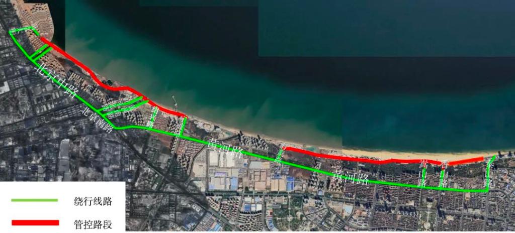 2024烟台金沙滩星空半程马拉松期间部分道路交通管制通告