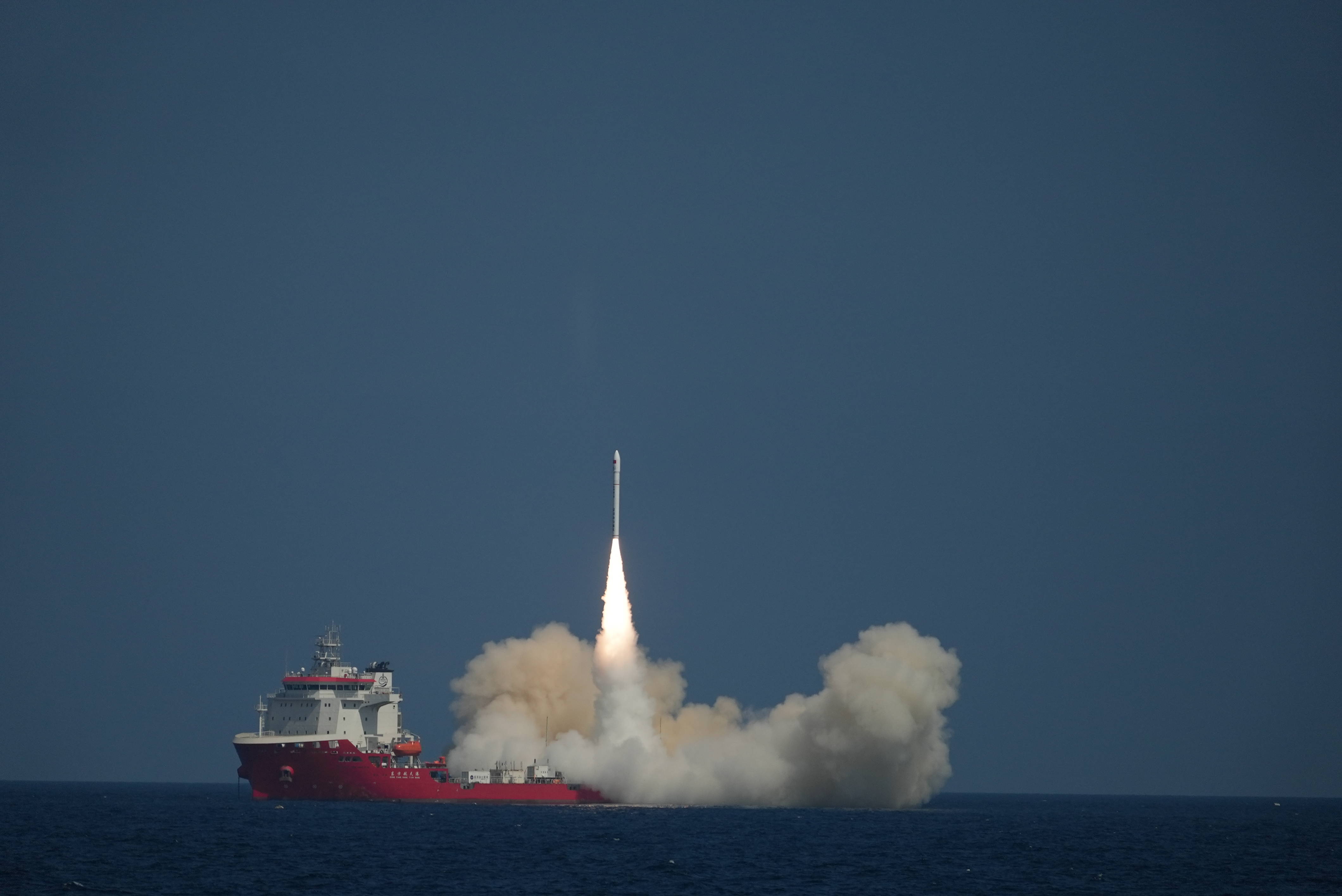 海阳火箭发射十二连捷！谷神星一号海遥三运载火箭远海首秀，展现高海况适应性