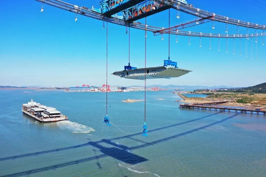 2025年通车，海阳市乳山口大桥建设进度→