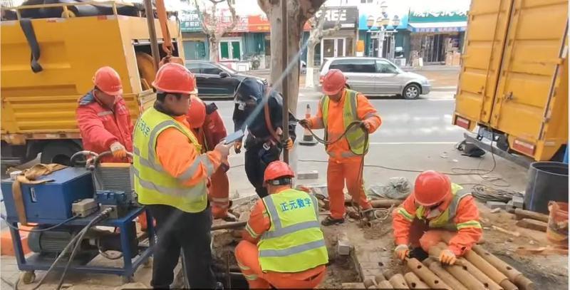 福山区县府街（西山路-福海路）道路排水改造工程全面完工