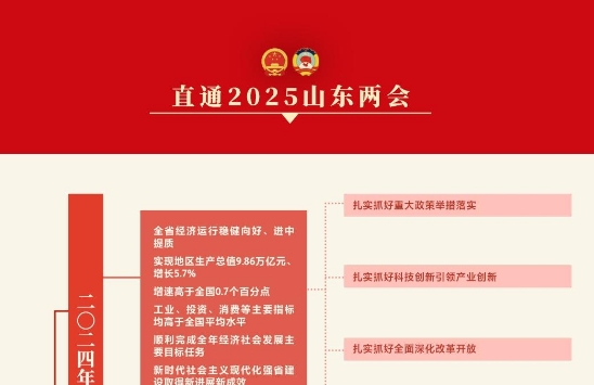 一张思维导图，速览2025年山东省政府工作报告