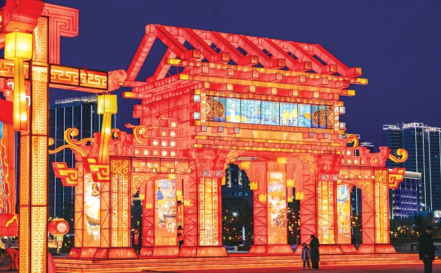 新春走基层|港城火树银花迎新春