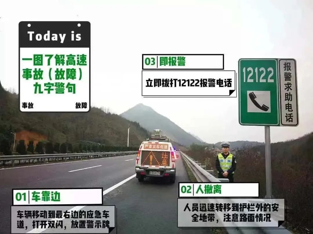 春节期间烟台高速设置22处事故快处点和清障救援点