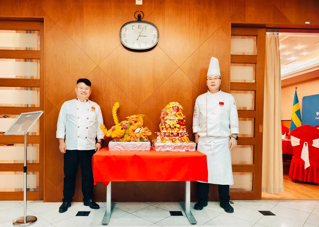 天南海北非遗年|鲁菜师傅携“年夜饭”走进瑞典