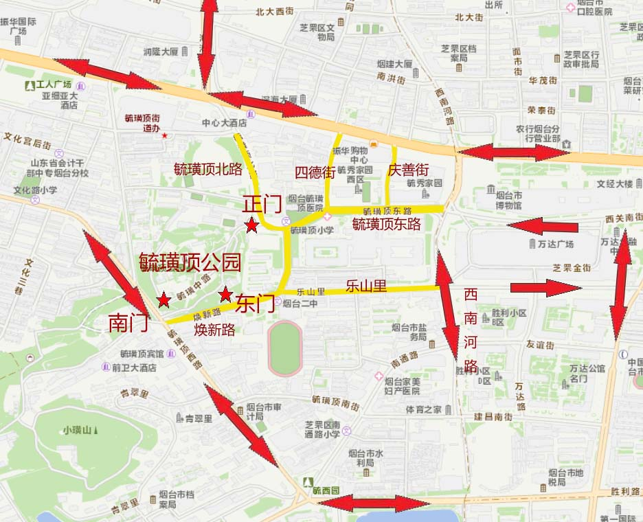 提醒！事关烟台山灯会、毓璜顶庙会