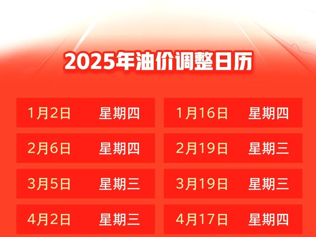 时间定了！油价又要变！