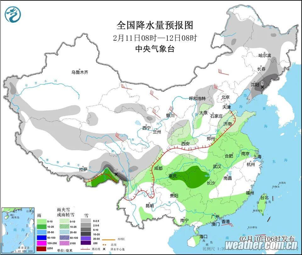 山东大范围雨雪明天到，烟台最低-12°C