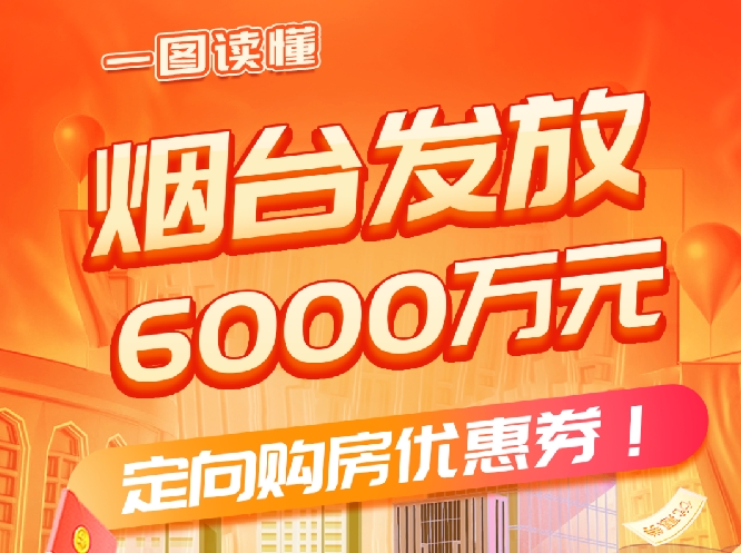 上午9点！烟台发放购房优惠券