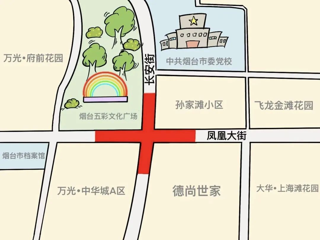 @烟台人！市区这5个路口交通违法最多！