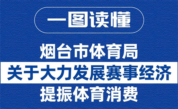一图读懂| 烟台市体育局 关于大力发展赛事经济 提振体育消费