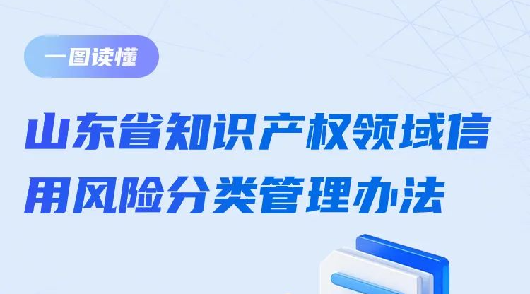 山东出台《山东省知识产权领域信用风险分类管理办法》