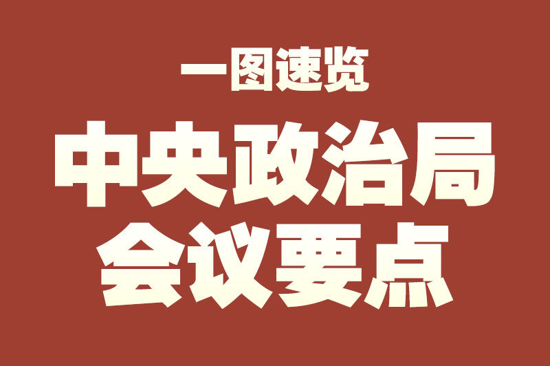学习新语｜一图速览中央政治局会议要点