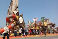 烟台南尧新都汇步行街“五一”开放