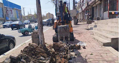 栖霞市杨础镇：整治驻地环境 提升镇域颜值
