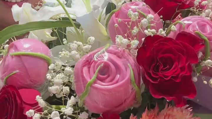 花朵手工花饽饽