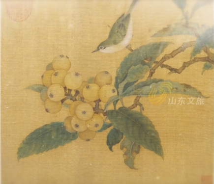 中国画里话节气|妙绘《枇杷山鸟图》邂逅小满趣时光