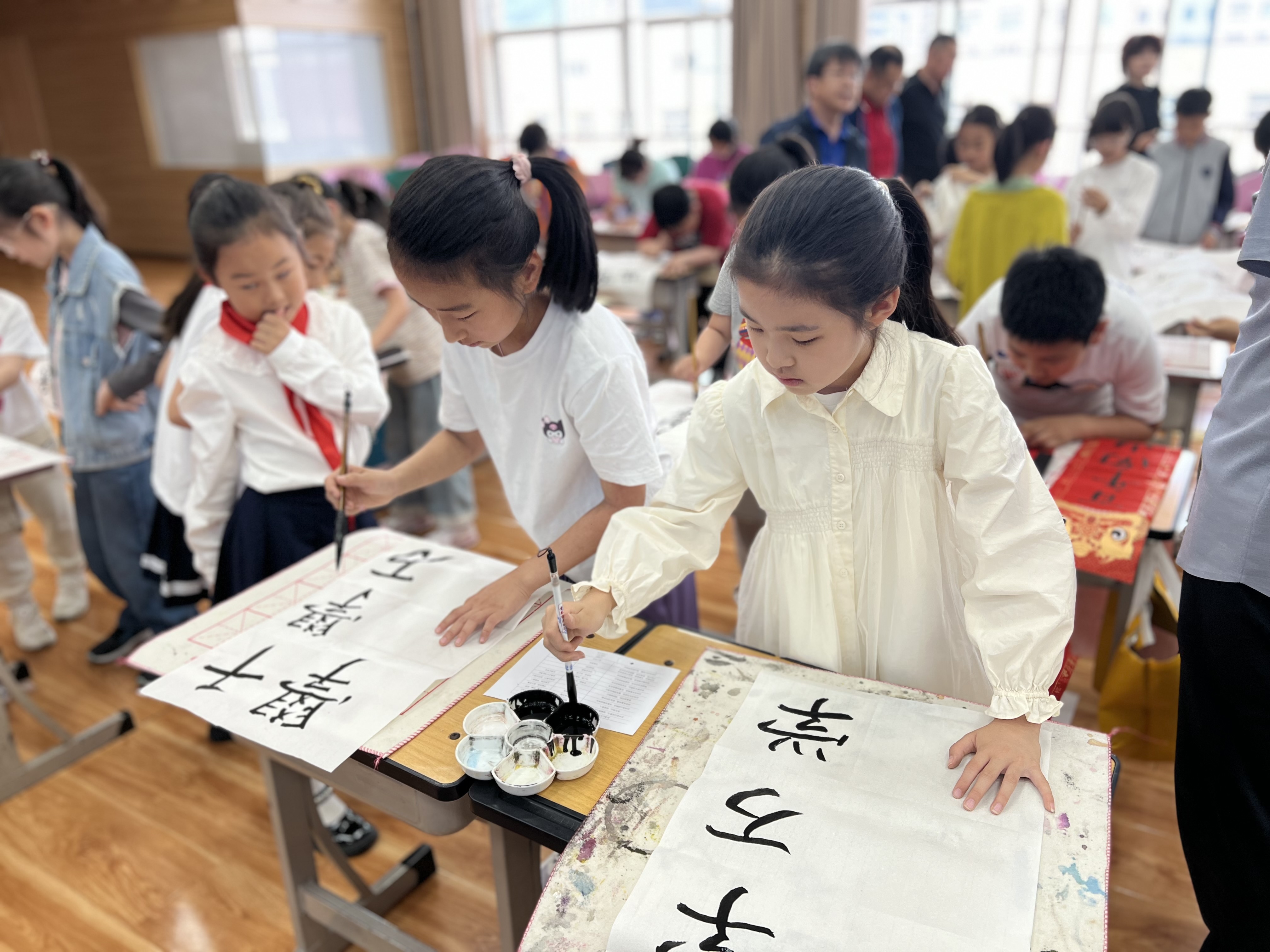 南山路小学教育集团举办第八届规范书写活动