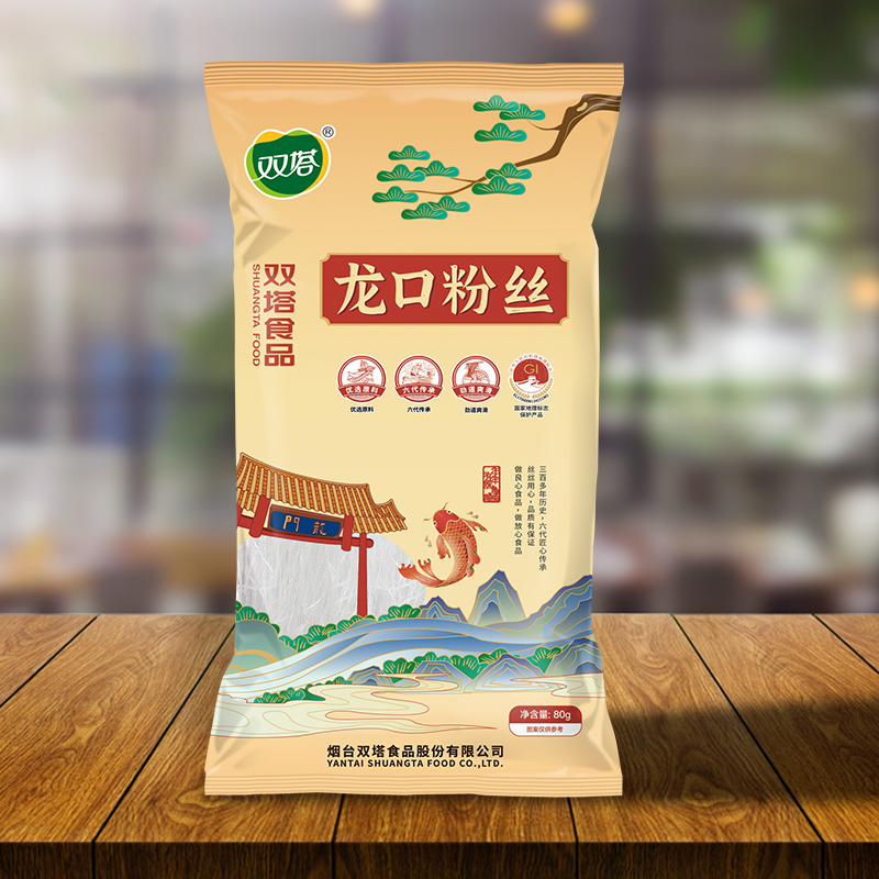双塔龙口粉丝80g*10/件