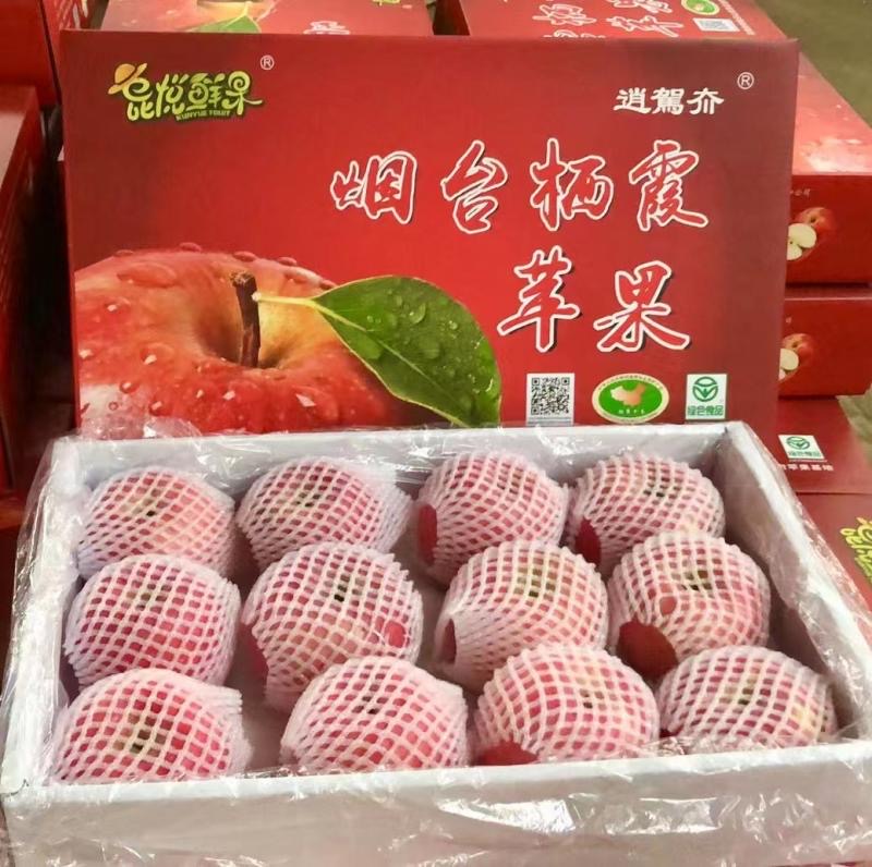 昆悦鲜果 逍駕夼红富士苹果