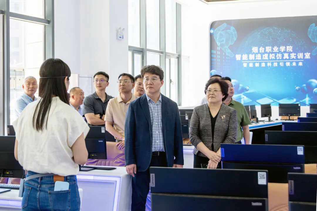 省政府驻东南亚经贸代表处一行到访烟台职业学院