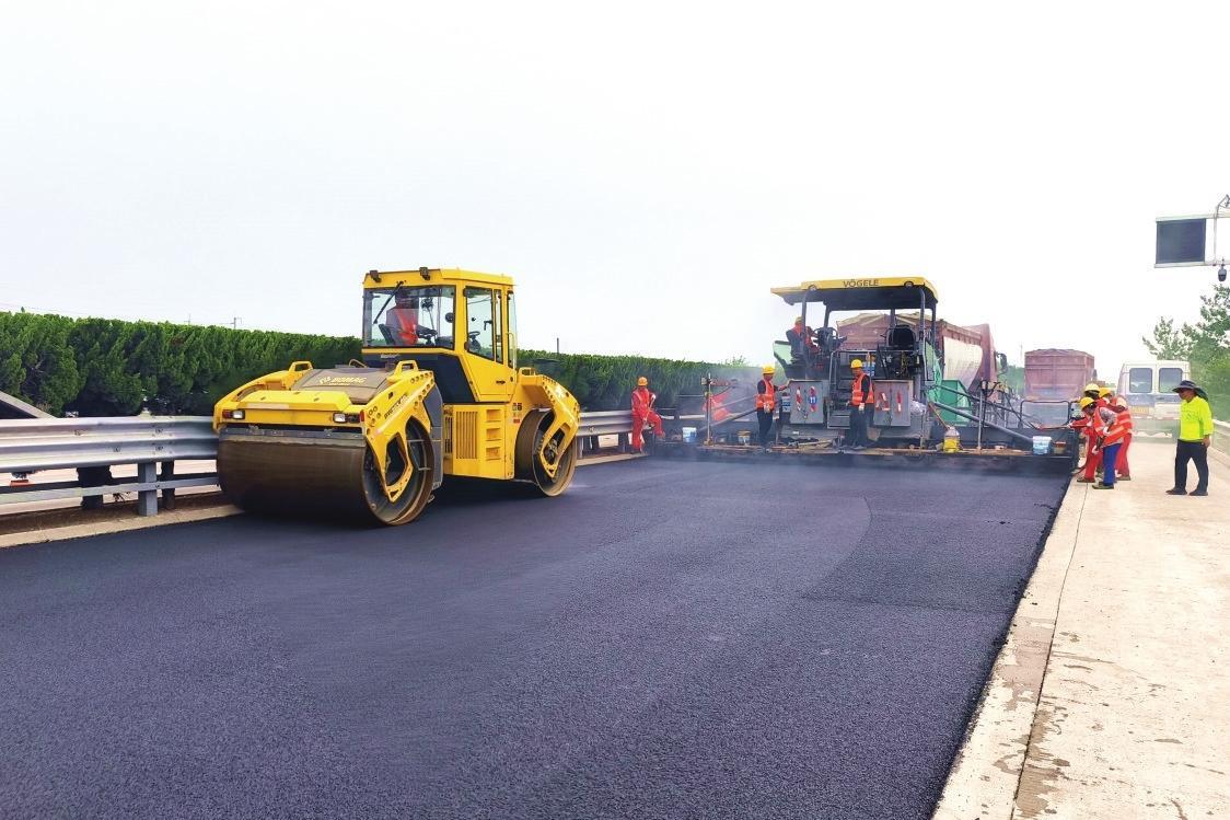 威青高速水泥路面“换装” 月底完工，改成沥青路面后通行将更舒适