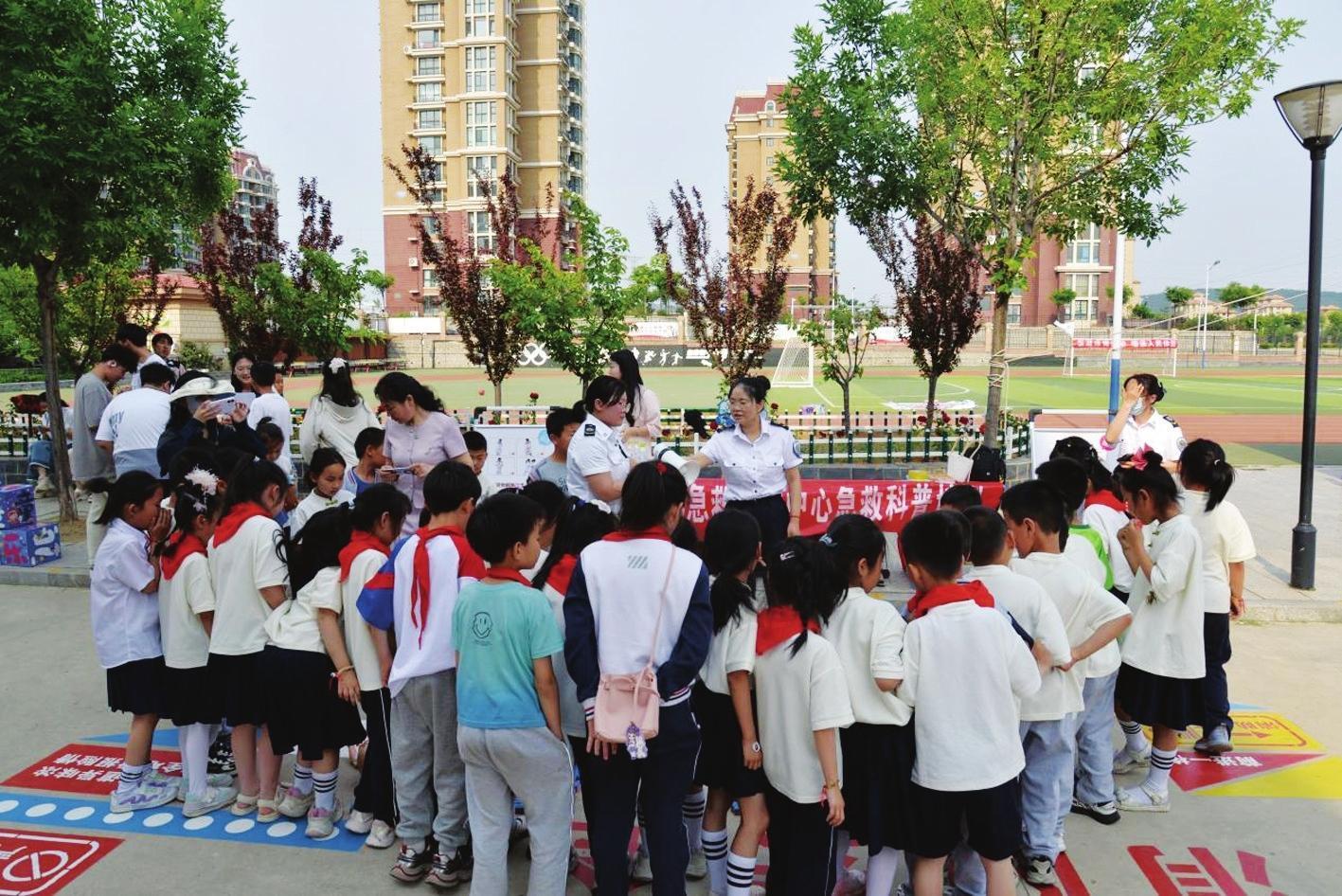 图片新闻|急救知识进校园