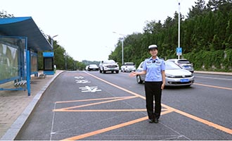 滨海北路交通“微改造”，行车安全再升级！