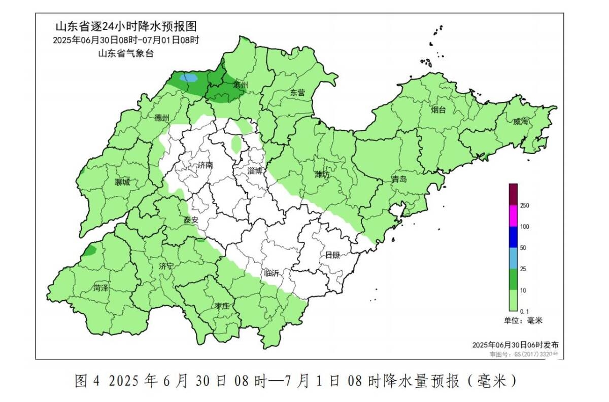 6月以来降水量偏多39%！山东多地未来三天仍降雨频繁