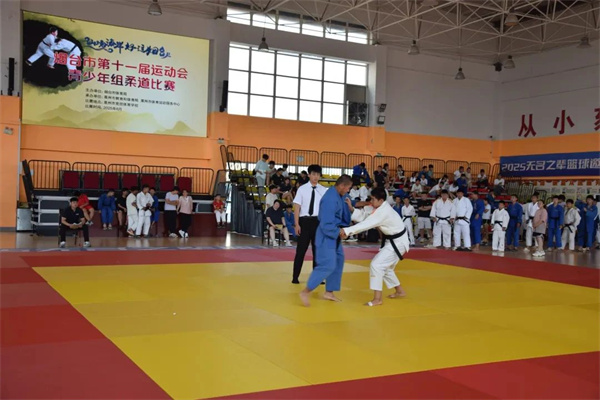 烟台市第十一届运动会青少年组国际式摔跤、柔道比赛圆满完赛！