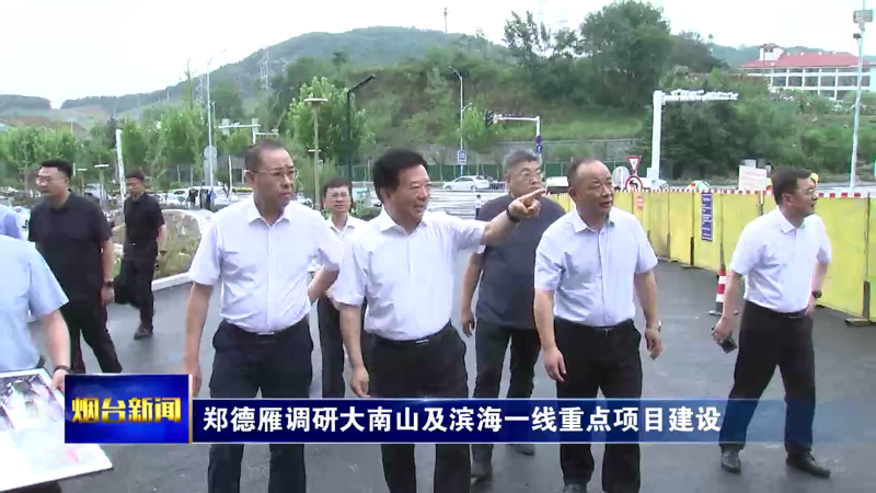 郑德雁在调研大南山及滨海一线重点项目建设时强调：统筹山体保护利用与滨海一线提质，打造市民游客亲山乐水的城市空间