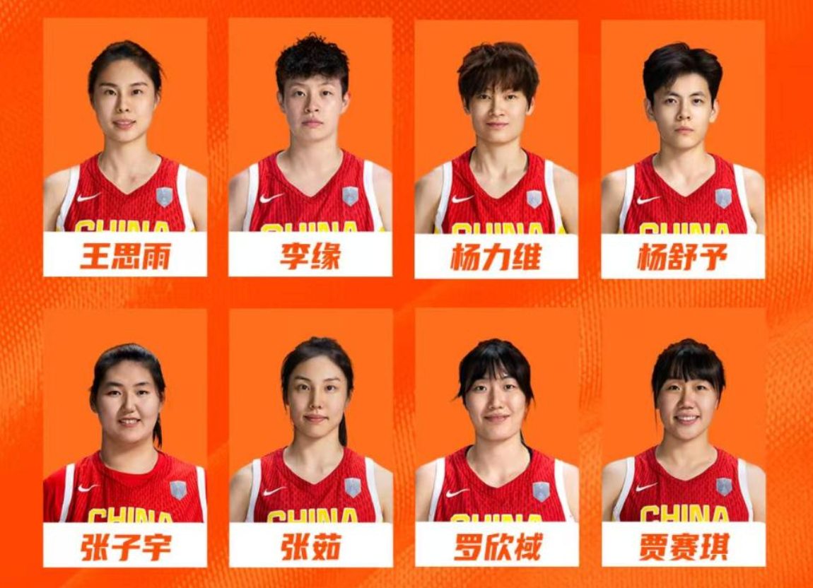 女篮亚洲杯中国队名单公布 内线新星张子宇在列