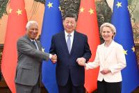习近平会见欧洲理事会主席科斯塔、欧盟委员会主席冯德莱恩
