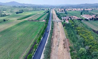 招远市3条重点旅游公路提升改造主体工程完工