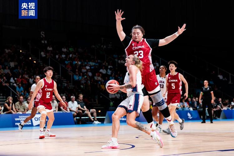 中国女篮大运会力压美国队夺得冠军