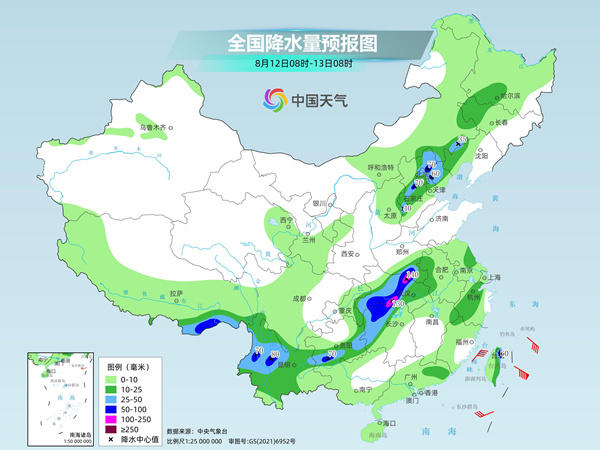 明后天山东局部有大到暴雨，台风“杨柳”将影响东南沿海